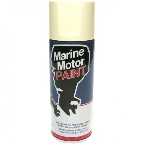Acrylic Outboard Engine Paint - Suzuki Cool White