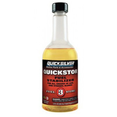 Quicksilver Quickstor Petrol Fuel Stabilzer, 355ml