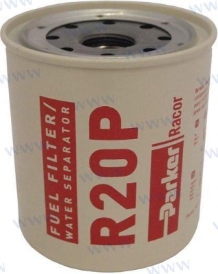 Racor R20P Spin-On Fuel Filter Element 30 Micron (Red)