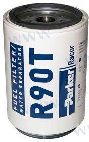 Racor R90T Spin-On Fuel Filter Element 10 Micron (Blue)