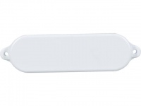 Flat Fender, White 45x12x6cm