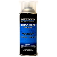 Clear Coat Spray Paint - Outboard Engine Cowlings