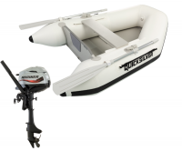 TENDY 240 SLATTED BOAT PACKAGE W/MARINER 2.5HP OUTBOARD